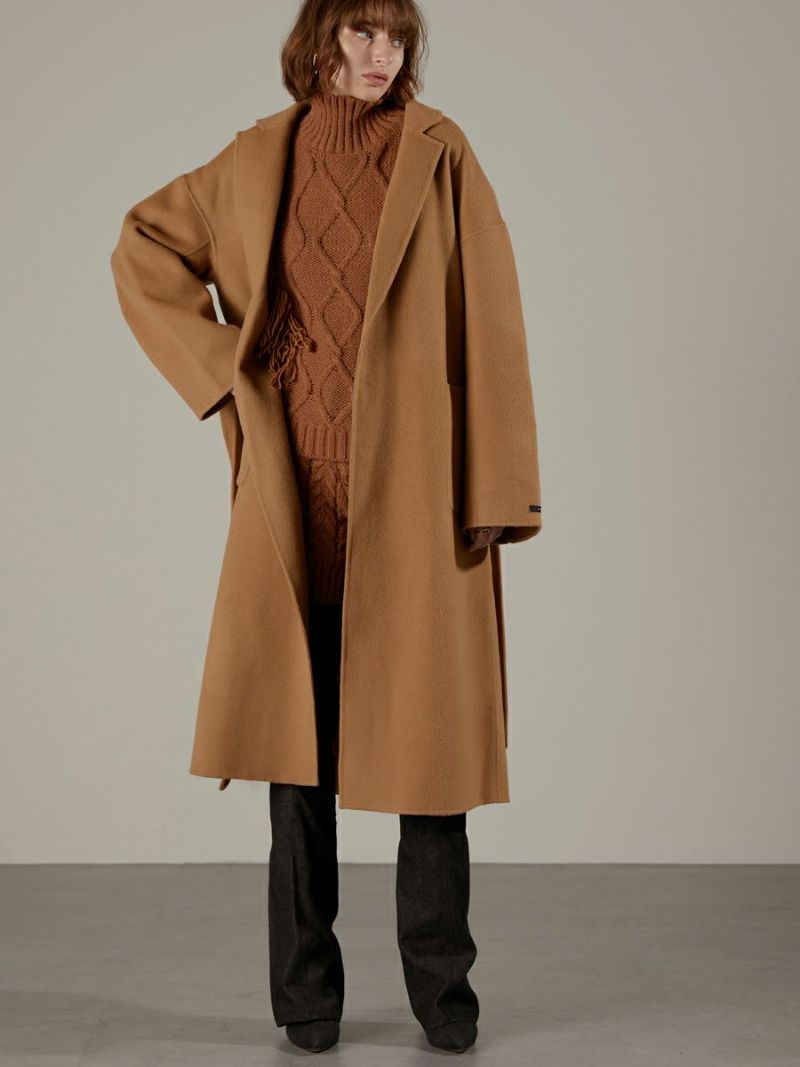 豊富な低価\'NUEmade\' handmade wool coat BEG ジャケット・アウター