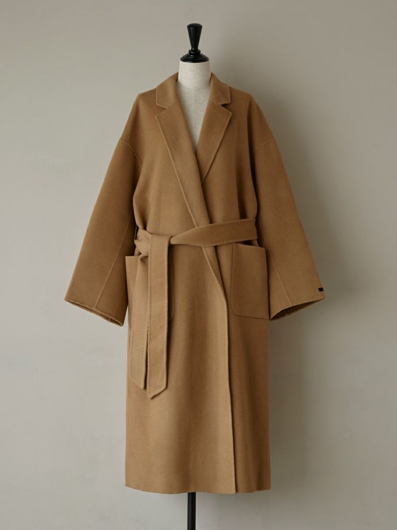 HANDMADE WOOL LONG COAT | romile