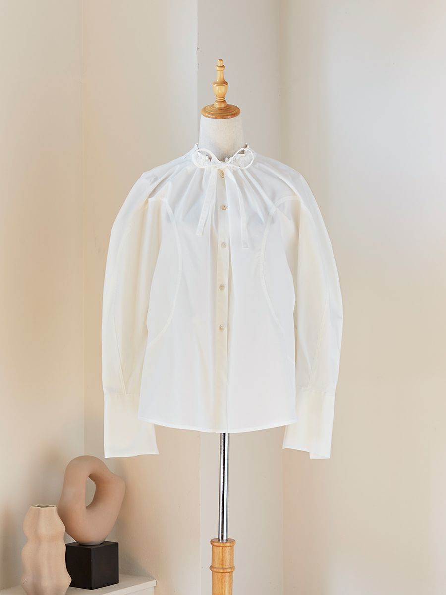 CANDY NECK BLOUSE | romile