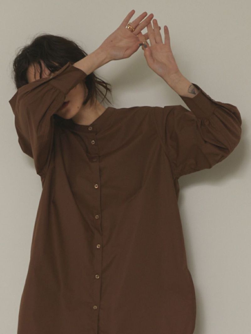 「mau.コラボ」ASHIME RIBBON LAYERED BLOUSE