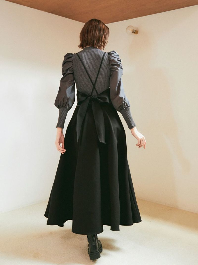 VENUS PUFF TOP（GRAY） | romile