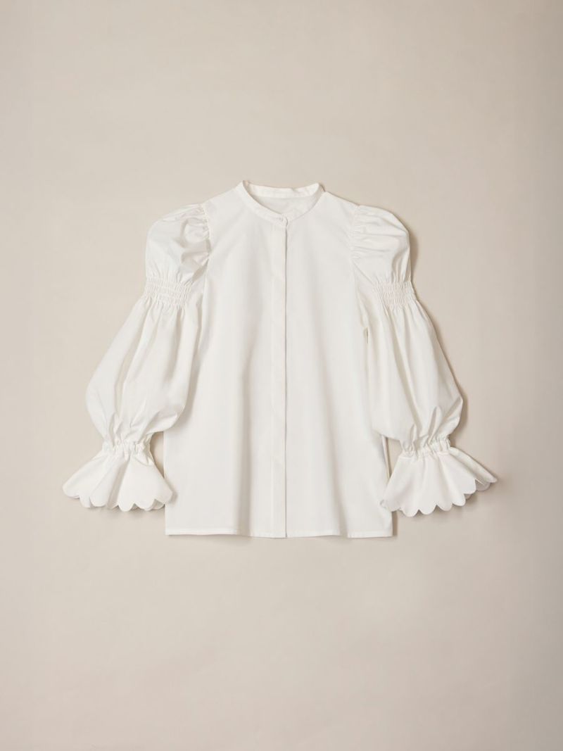 SAKURA BLOUSE(WHITE) | romile SAKURA BLOUSE(WHITE) | romile