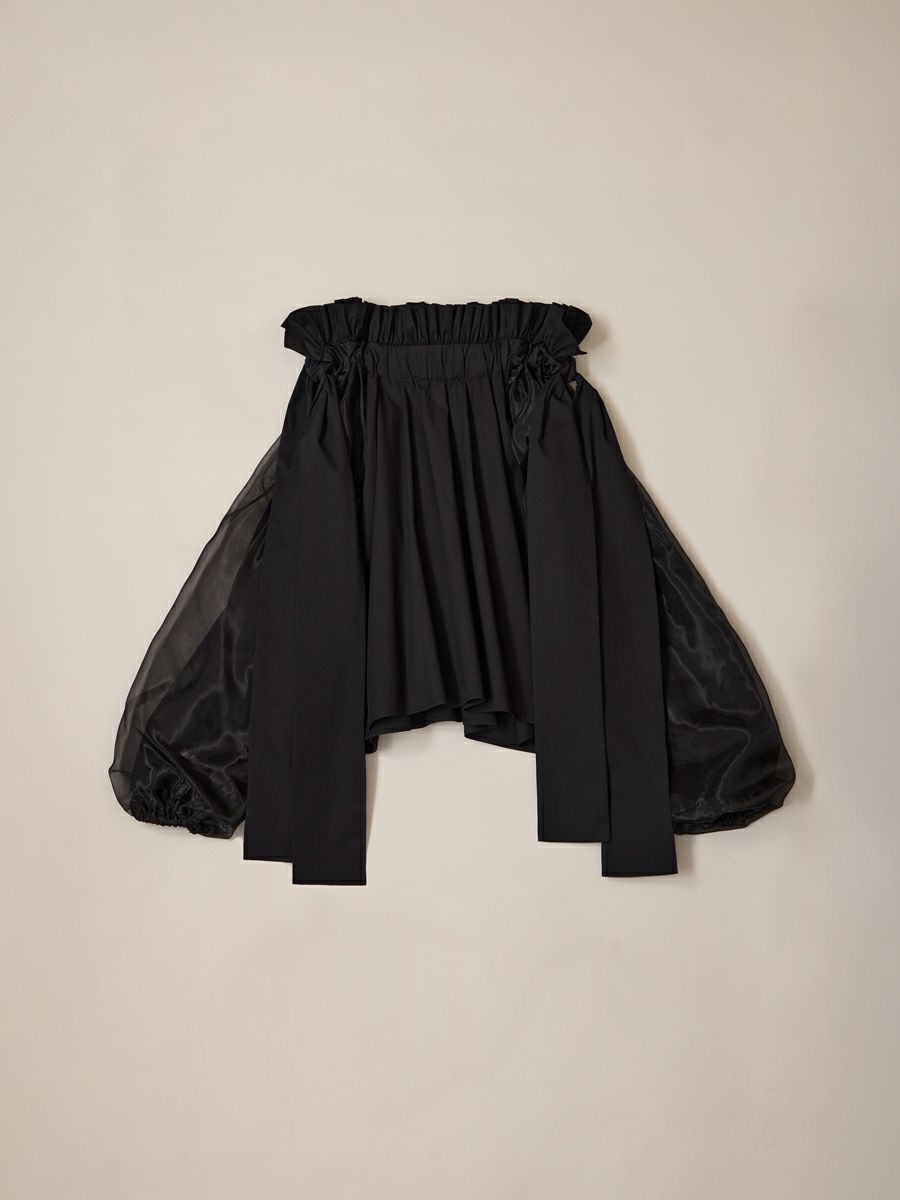 ロミール romile バックリボンシャツ NO.5 BLOUSE（WHITE） | romile