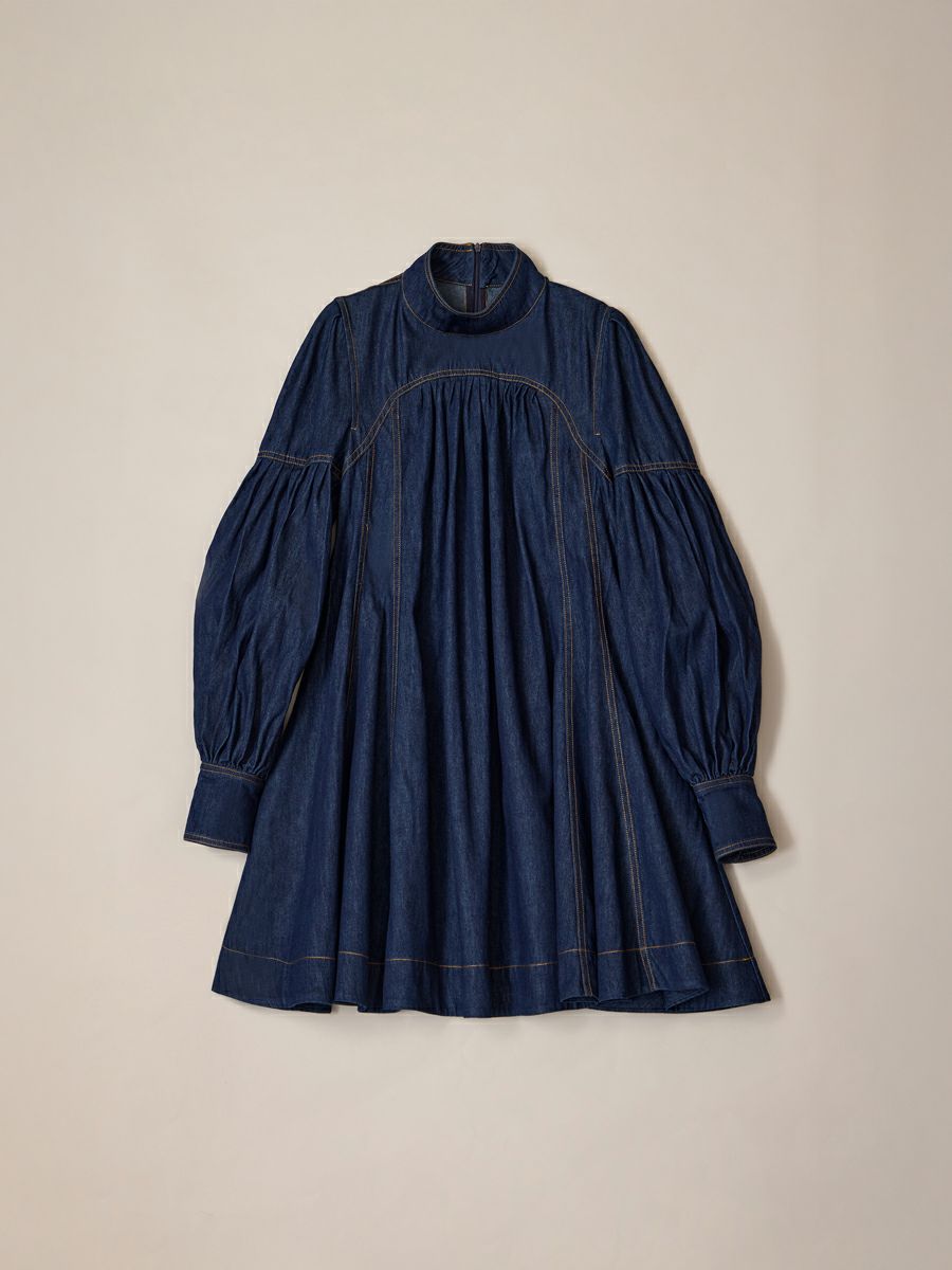 【romile】デニムサーキュラーワンピース DENIM CIRCULAR ONE-PIECE（INDIGO） | romile