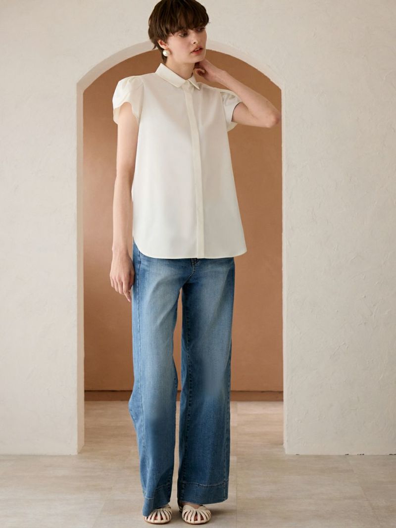 新品fig Ｌondon tulip blouse チューリップブラウス fig London（フィグロンドン）の「TULIP blouse（シャツ