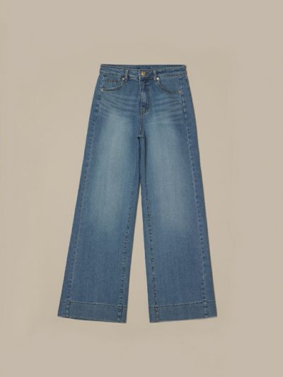 新製品情報も満載 WIDE romile | BLUE） JEANS（LIGHT STITCH パンツ