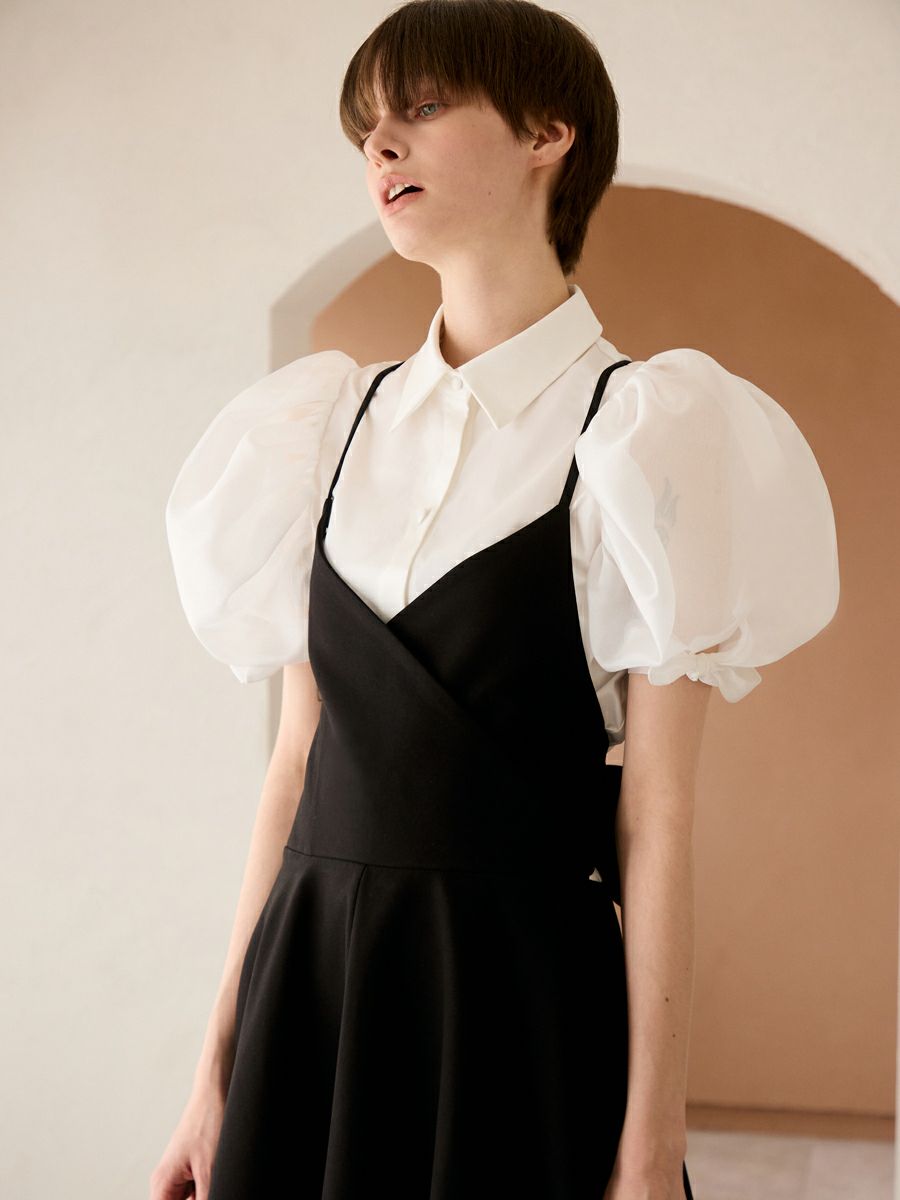 AME BLOUSE（WHITE） | romile