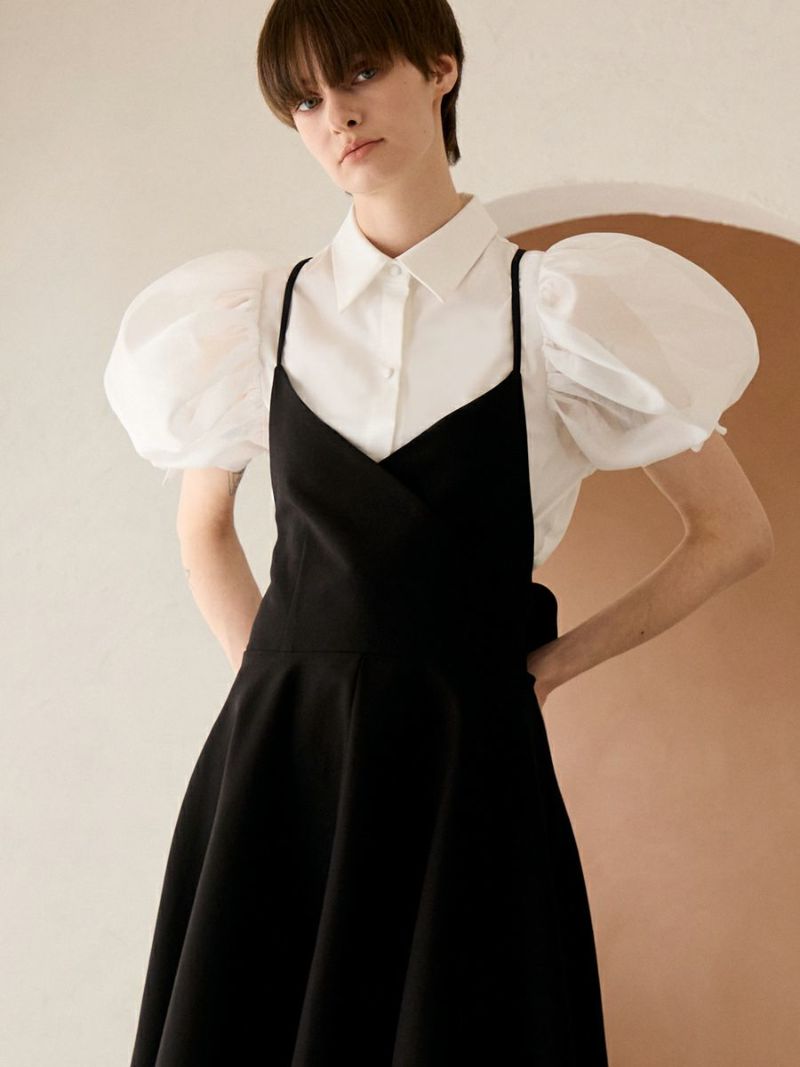 新作 完売色 新品未使用 papier Holic Blouse / White 新作 完売色 新品未使用 papier Holic Blouse / White レディース