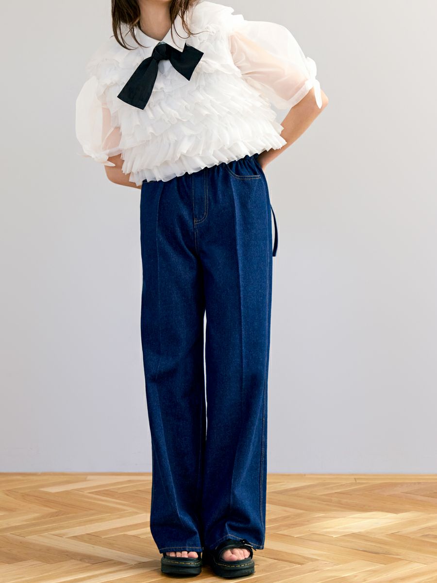 AME BLOUSE（BLACK） | romile