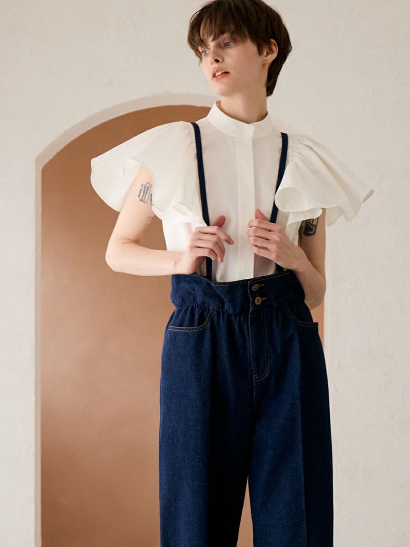 カサブランカ ページ CASA BLANCA BLOUSE（WHITE） | romile