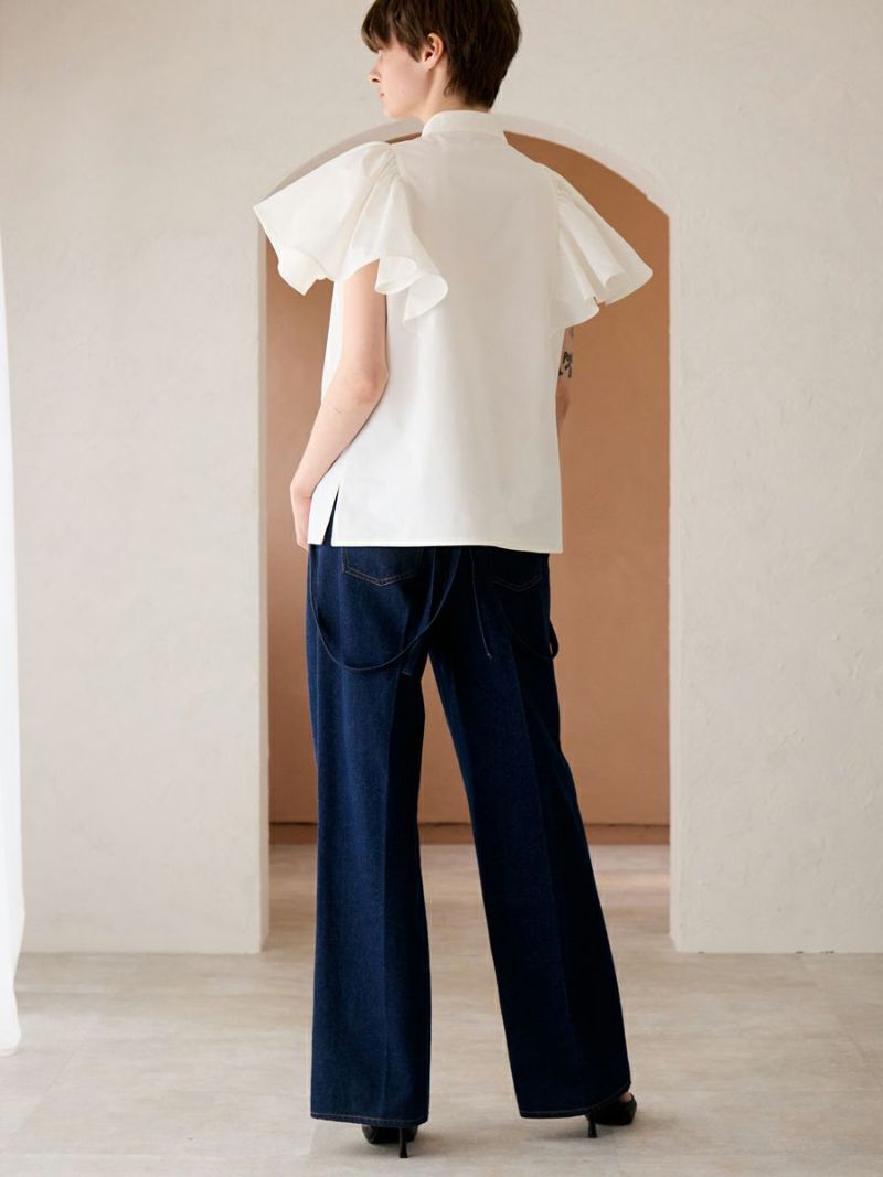 カサブランカ ページ CASA BLANCA BLOUSE（WHITE） | romile