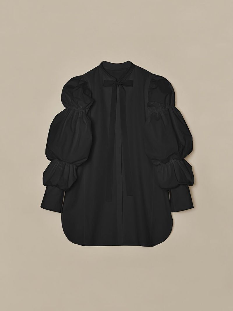 BALLOON TUNIC（BLACK） | romile
